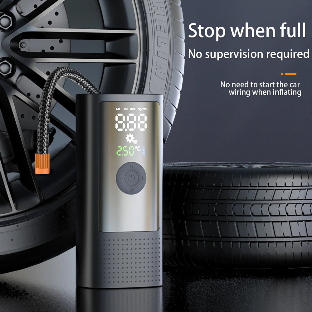 Portable Tire Inflator (150 PSI) Digital Air Compressor