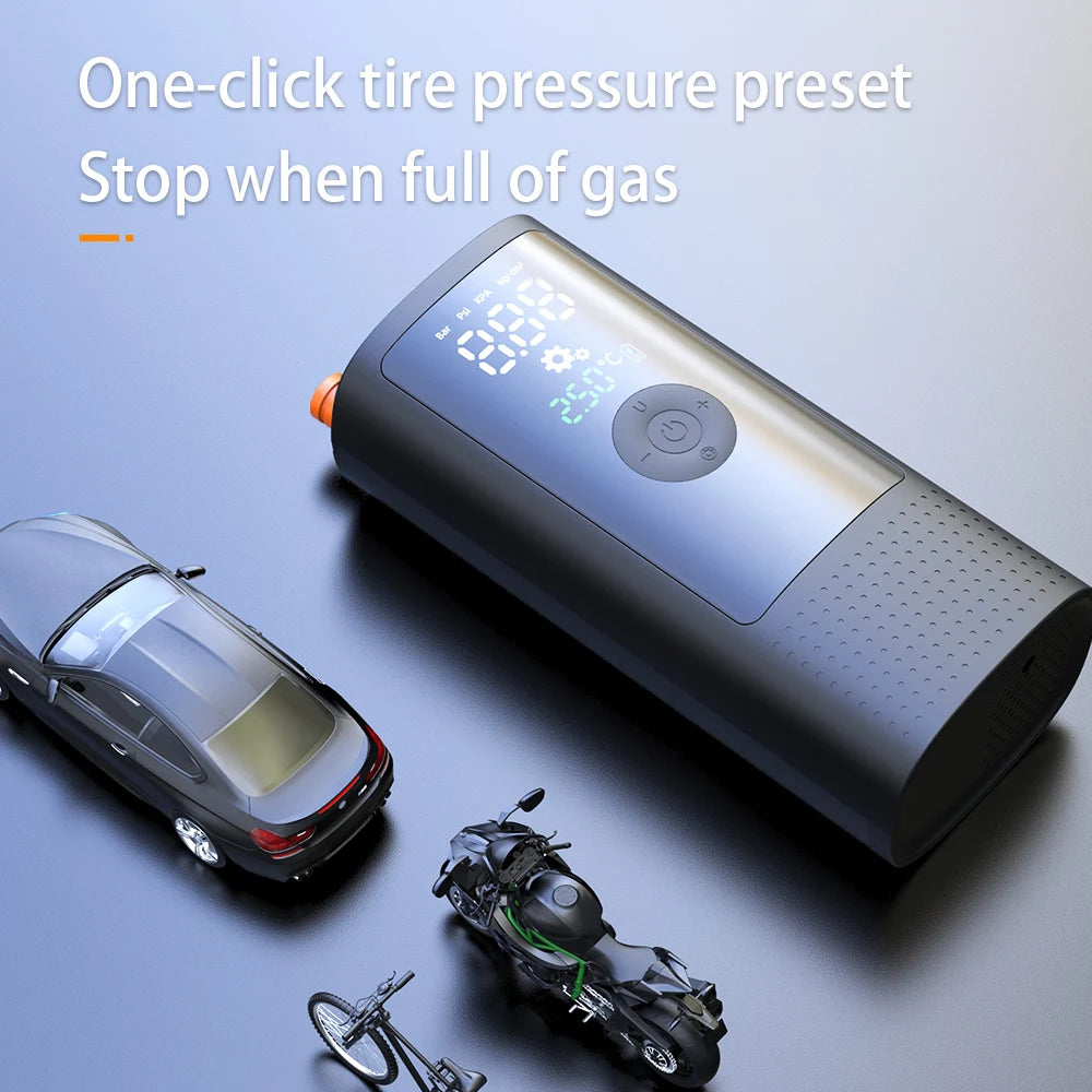 Portable Tire Inflator (150 PSI) Digital Air Compressor